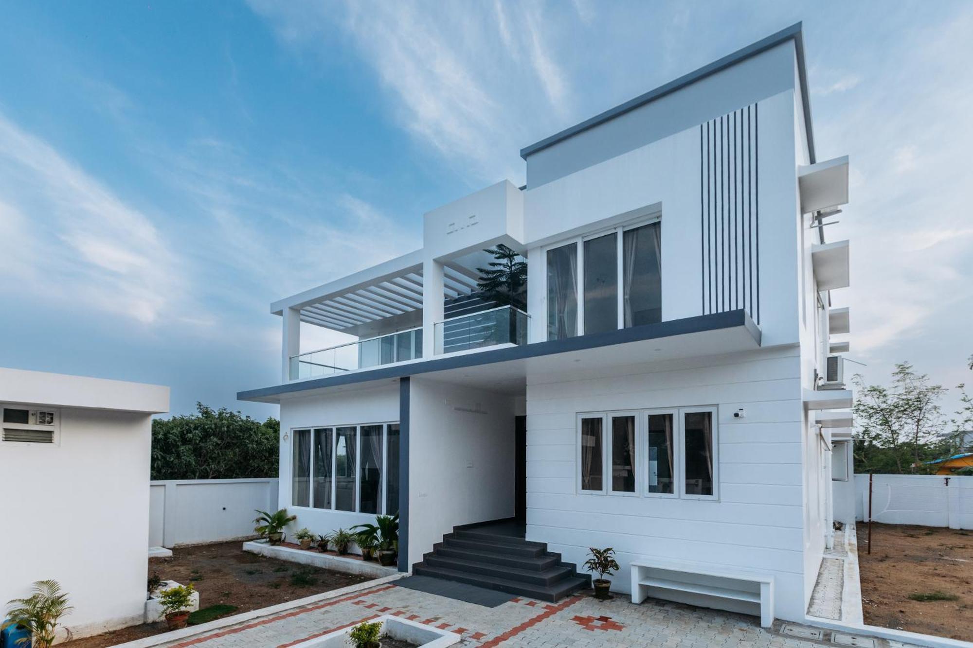 チェンナイ Kites - Covelong - A Raj Beach Houseヴィラ エクステリア 写真
