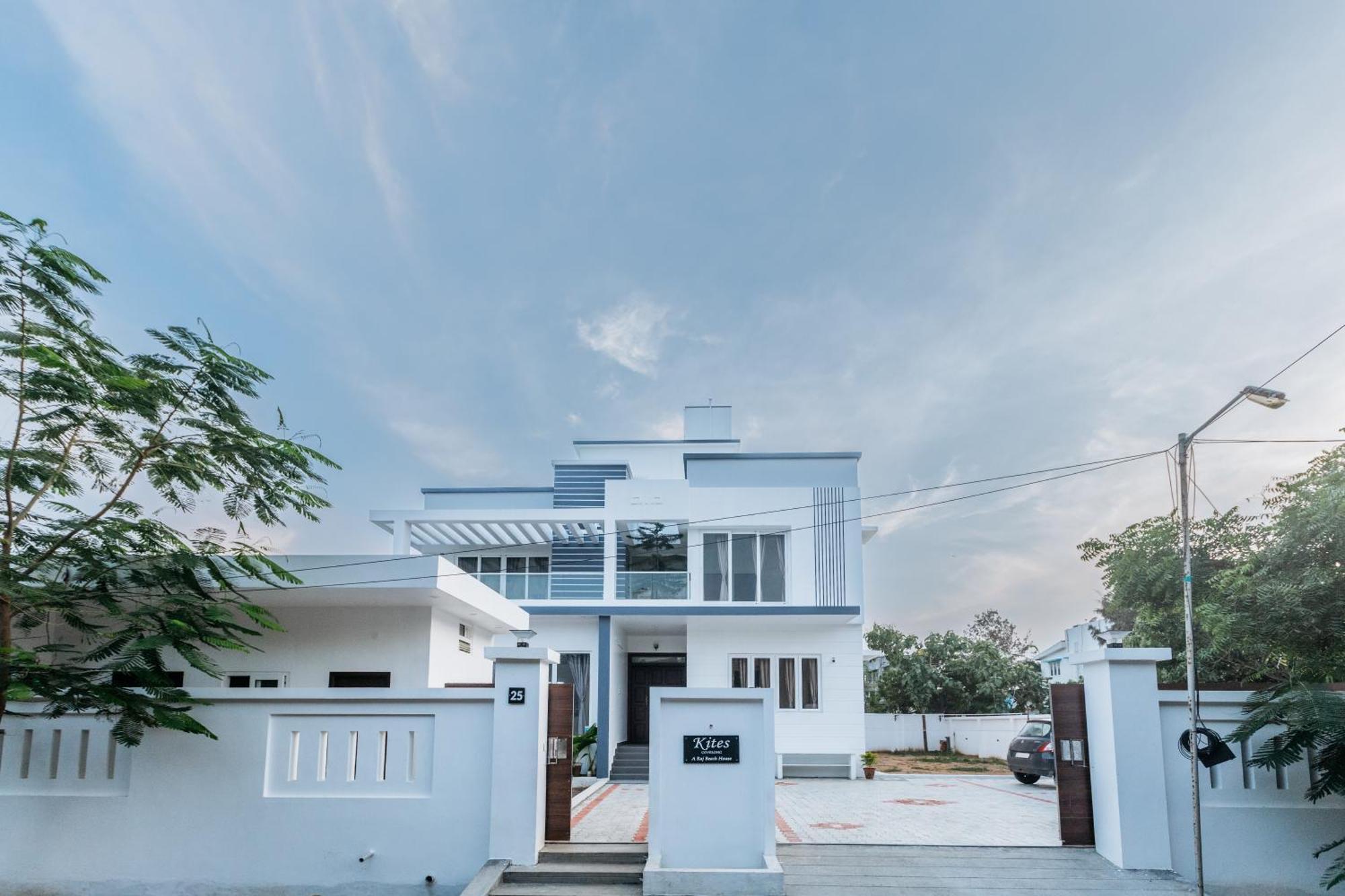 チェンナイ Kites - Covelong - A Raj Beach Houseヴィラ エクステリア 写真