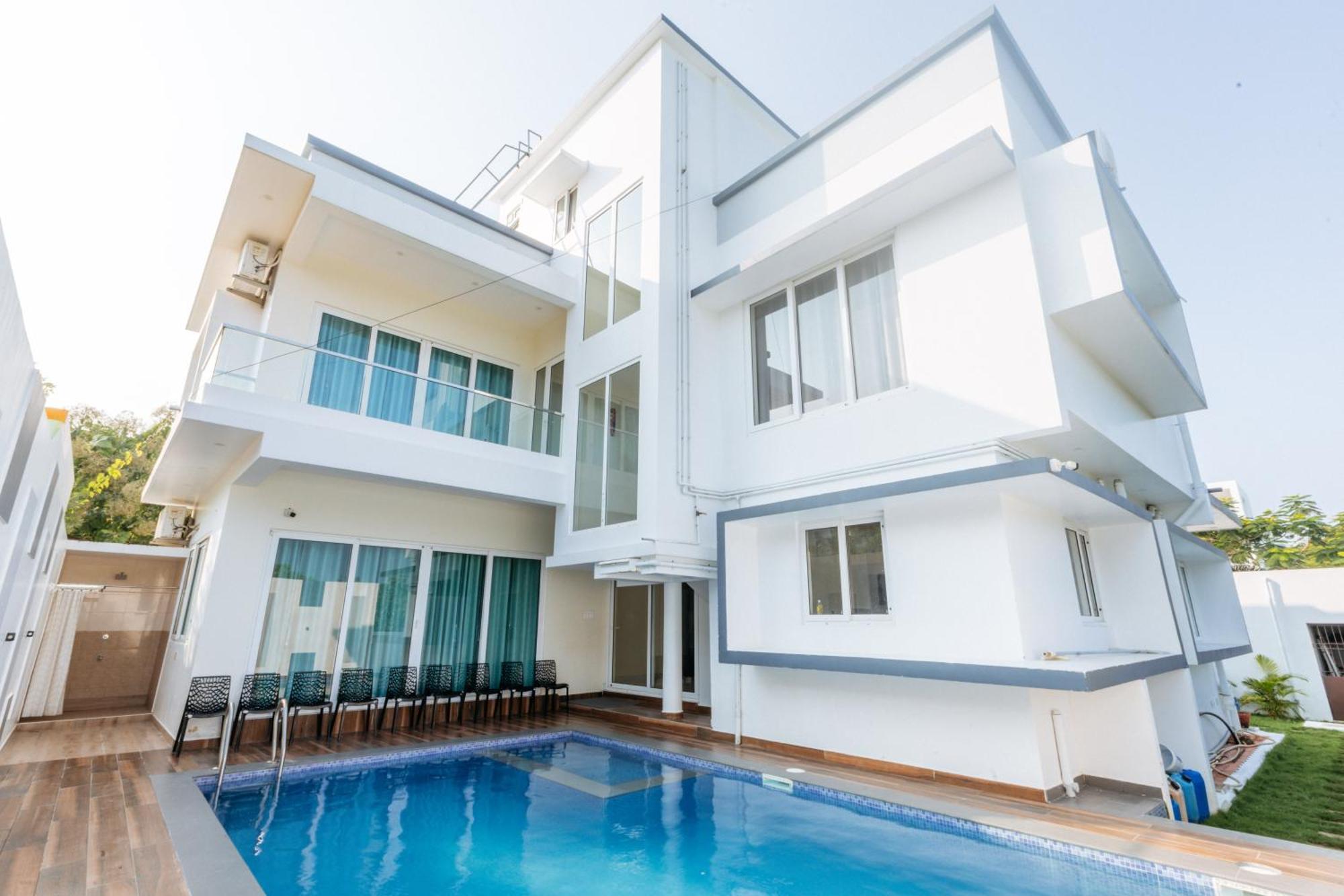 チェンナイ Kites - Covelong - A Raj Beach Houseヴィラ エクステリア 写真